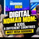 Keron Rose and Resa Gooding on CNC3’s The Morning Brew discussing digital nomad family life and the Digital Nomad Summit 2026