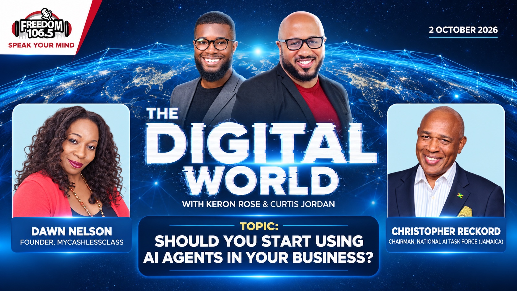 AI agents in your business: The Digital World with Dawn Nelson and Christopher Reckord