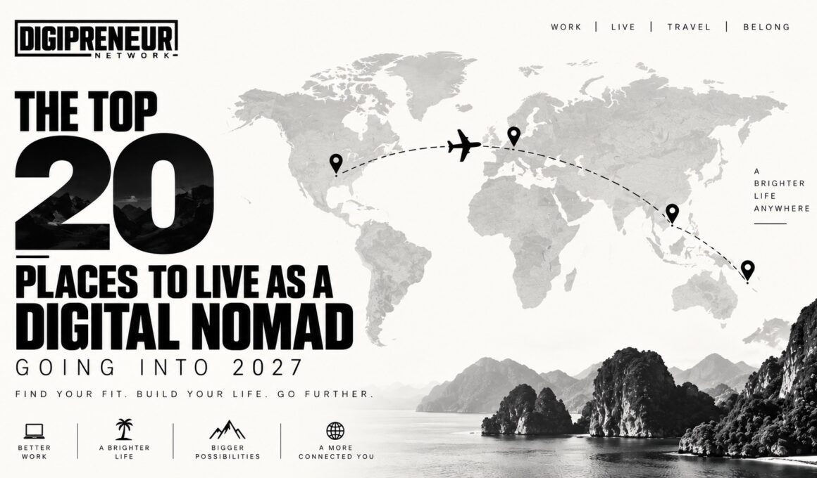 Top 20 Digital Nomad Destinations for 2027